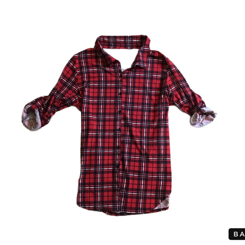 Valentina Lularoe plaid shirt super soft